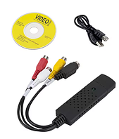 EasyCAPTURE карта захоплення, Usb 2.0, чіп MS2106 (в комплекті диск та перехідник)