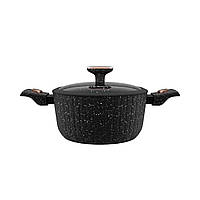 Каструля із кришкою SICILIA BOLLIRE 24 см 4.5 л Знімна ручка