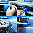 Набір щіток та аксесуарів для комплексного чищення автомобіля в тканинній сумці CS-003 (16 предметів), фото 4