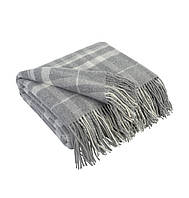 Плед Кашеміровий клітина св.сірий-сірий Love You 140 x 200 см