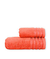 Рушник VIP cotton корал HomeBrand 70 x 140 см