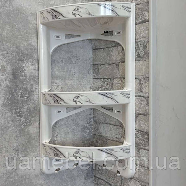 Полиця для ванної кутова OZER-B-010