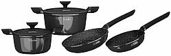 Набір посуду каструль та сковорідок ASTI BOLLIRE 6 предметів