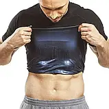 Чоловічий костюм для сауни Vensslim жилет для схуднення XX-XXXL, фото 5