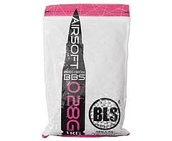 Кульки для страйкболу BLS 0.28 1кг - 3600 шт (білі)