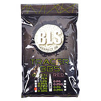 Кульки для страйкболу BLS 0.30 1кг трасерні - 3050 шт (зелені)