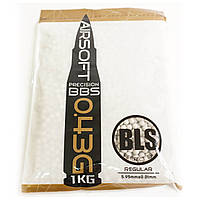 Кульки для страйкболу BLS 0.43 1кг - 2350 шт (білі)