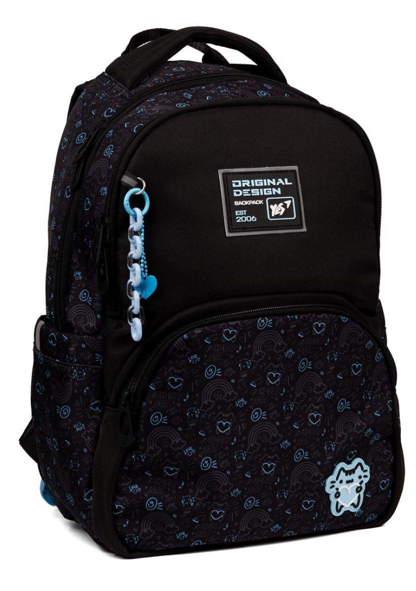 Рюкзак шкільний Yes Moon Cat 16,2 л, фото 1