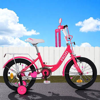 Велосипед дитячий PROF1 18 MB PRINCESS 18041-1 додаткові колеса