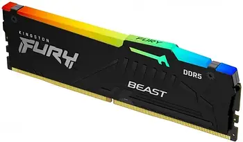 Kingston Fury Beast RGB 32GB [1x32GB 5600MHz DDR5 CL40 DIMM] KF556C40BBA-32