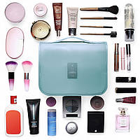 Органайзер-косметичка універсальна для подорожей та зберігання бірюзова LoveYouHome