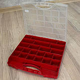 Органайзер для болтів і гайок ASR-2050 Червоний, фото 3