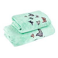 Набір рушників 2 шт Метелики 35x75 + 70x140 см Тіфані LoveYouHome