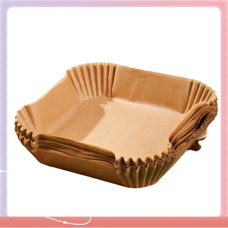 Форми з пергаменту для аерогрилю чи духовки 16 см набір 30 шт. Силіконізовані форми в духовку, фото 1