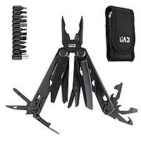 Мультитул професійний UAD IronHand Ver 2.0 17 інструментів 420/440 Чорний