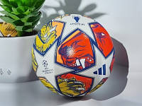 Футбольный мяч, Адидас, Лига чемпионов, Лондон 2024, термошов