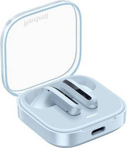 Навушники бездротові TWS Xiaomi Redmi Buds 6 Active Transparent Blue (BHR8394GL/BHR8390CN) Bluetooth 5.4