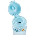 Пляшечка для води Kite K25-1236-2, 480 мл, блакитна, фото 5