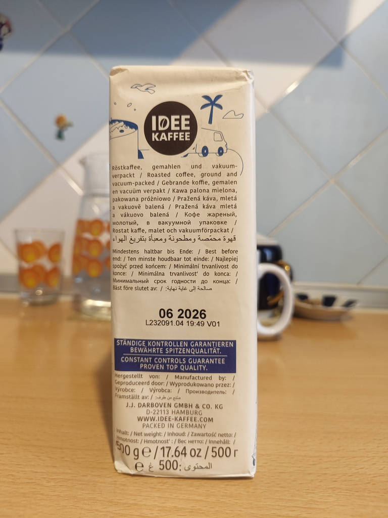 Кава мелена Idee Kaffee 500 гр - фото покупців 3