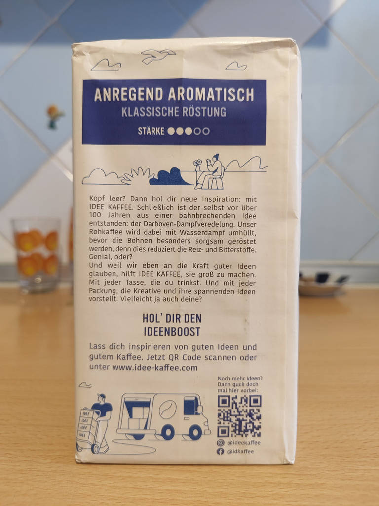 Кава мелена Idee Kaffee 500 гр - фото покупців 5