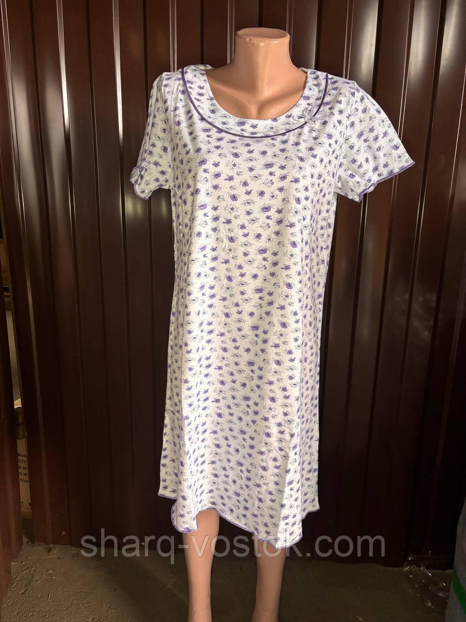 Нічна сорочка з рукавом, фото 1