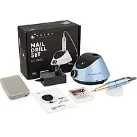 Фрезер для манікюру Bucos Nail Drill X2 PRO OCEAN BLUE 65 Вт і 35 000 об./хв.