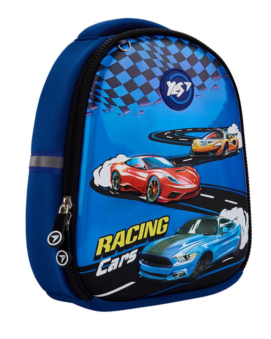 Рюкзак дитячий Yes Racing Cars 4,5 л, фото 1
