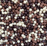 Рисові кульки в шоколаді мікс малі 3 мм 10