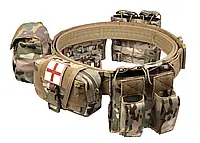 Пояс разгрузочный рпс с подсумками мультикам