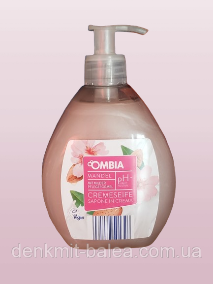 Рідке крем-мило Мигдаль Ombia Mande lCremeseife 500 мл., фото 1