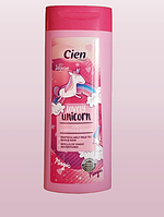 Дитячий шампунь без сліз Прекрасний Єдиноріг Cien Dusche&Shampoo for Kids 300 мл