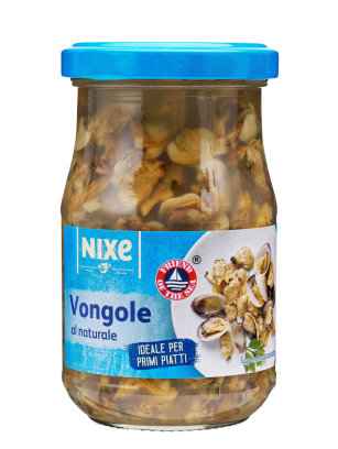 Молюски Vongole al naturale Nixe 95гр