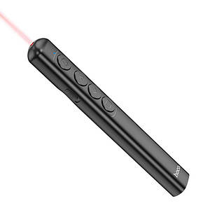 Розумна указка Hoco Smart PPT page turning pen GM200 |2.4g, 100m| (6942007616768) black
