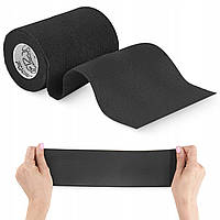 Когезійний бинт-бандаж 4FIZJO Cohesive Bandage 10 см x 4.5 м еластичний, самоклеючий Black (P-5905973400862)