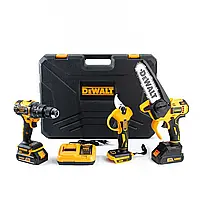 DeWalt 3в1 універсальний набір інструментів (Шуруповерт, Пила, Секатор) акумуляторний