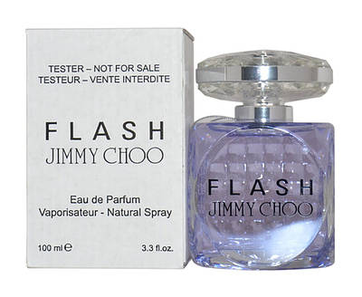 Жіноча парфумована вода JIMMY CHOO Flash 100ml оригінальний тестер, фруктовий квітковий аромат