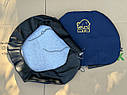 Чехол сиденья МТЗ + спинка 37 см (комплект) Синій, фото 2
