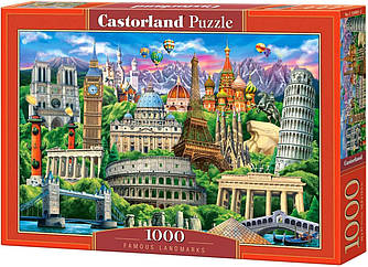 Пазл Castorland Відомі місця 1000 елементів