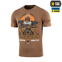 M-Tac чоловіча літня військова футболка койот із принтом Одін Odin Coyote Brown