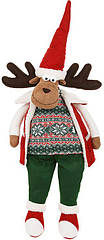 Декоративна іграшка Deer in a vest 61 см Різнобарвний BonaDi DP232377, 8797359 — 569