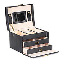 Органайзер для прикрас Craft JW/RNG.MIR.BK 17,514х13 см Чорно-бежевий, 8861673 - 257