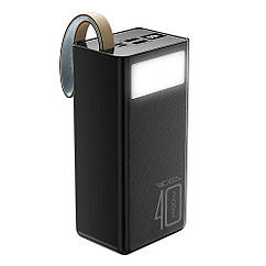 Універсальна мобільна батарея Ridea RP-D40L+ Phoenix40+ PD QC 3.0 20 W 40000 mAh Black (3509, 8885720 — 572