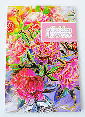 Блокнот 4Profi Golden Flowers red 40 аркушів формат A5 903610, 8652501 — 538