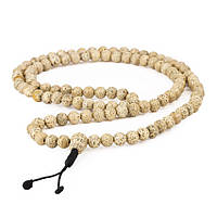 Чотки з насіння пальми Кров дракона Колір слонової кістки Kailash 108 намистин 8.5 мм (22899), 8591806 - 529