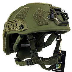 Захисний шолом-каска FAST Hight Cut IIIA NIJ L Оливковий, 8779107 — 460