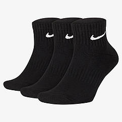 Шкарпетки Nike Everyday Cushioned Ale 3Pack (SX7667-010) 42-46 Чорний, 7604427 — 900