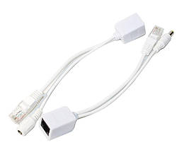 POE-інжектор пасивний Ritar (пара) 802.3at (30 Вт) з портами Ethernet 10 100Mbps White, 6664357 — 177