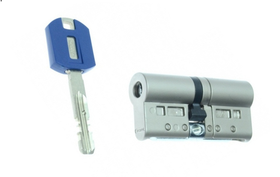 Циліндр TOKOZ PRO 95 30x65 (нікель мат.) ключ/ключ
