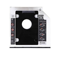 Кишеня-перехідник Optibay 9.5 мм 2.5 SSD HDD SATA 3.0 DVD Black (32510_2917963), 8772499 — 324