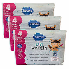 Підгузки Bevola Baby 4 Maxi 8-14 кг 126 шт, 8859521 — 979